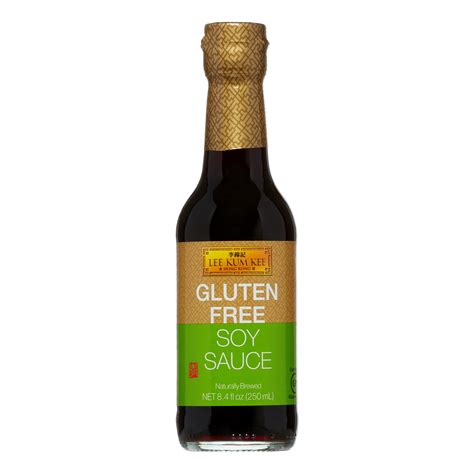 Is soy sauce wheat free. Product Dimensions ‏ : ‎ 14 x 10 x 8 inches; 9.92 Ounces. UPC ‏ : ‎ 041390000829. Manufacturer ‏ : ‎ Kikkoman. ASIN ‏ : ‎ B00JNC9868. Best Sellers Rank: #37,703 in Grocery & Gourmet Food ( See Top 100 in Grocery & Gourmet Food) #131 in Soy Sauce. Customer Reviews: 4.8 1,830 ratings. 