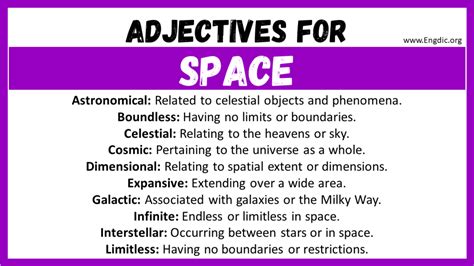 Is space an adjective? - displaypointer.com