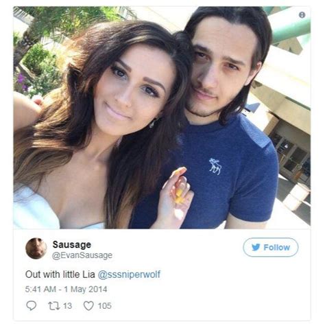 Relationship Timeline With Evan Sausage. Rumors have been rife that Evan Sausage cheated on his girlfriend, Sssniperwolf. However, neither of the online stars has confirmed anything yet. Sssniperwolf has had an on-again/off-again relationship with fellow YouTuber Evan Sausage, which is understandably confusing to fans.
