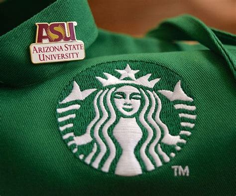 The partnership makes employees eligible for free college tuition if they attend ASU. ... Starbucks. Add Topic. 4,000 apply for Starbucks plan at ASU. Anne Ryman. The Arizona Republic.