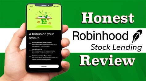 Aug 24, 2023 · Robinhood Stock Lending - How does it work? 
