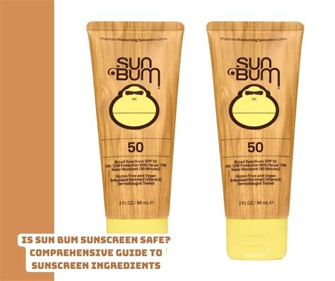 Is sun bum sunscreen safe. Things To Know About Is sun bum sunscreen safe. 