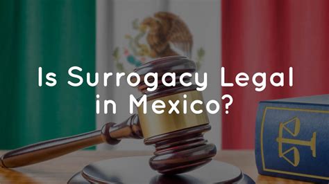 Is surrogacy legal in mexico. Oct 2, 2019 · In Mexico, the lack of legislation on surrogacy in most parts of the country means that there is a legal limbo. Only four Mexican territories speak of surrogacy in their legal system: Tabasco. only altruistic surrogacy is permitted for heterosexual couples. 