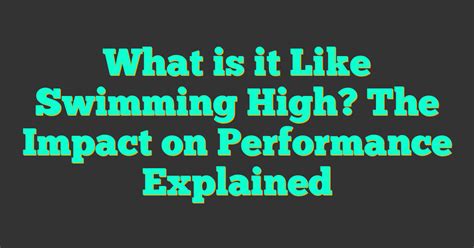 Is swimming considered a high-impact exercise