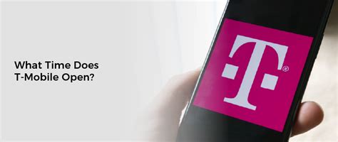 In Short: T-Mobile opens up at 10:00 am and