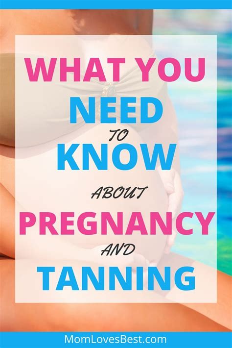 Is tanning safe when pregnant