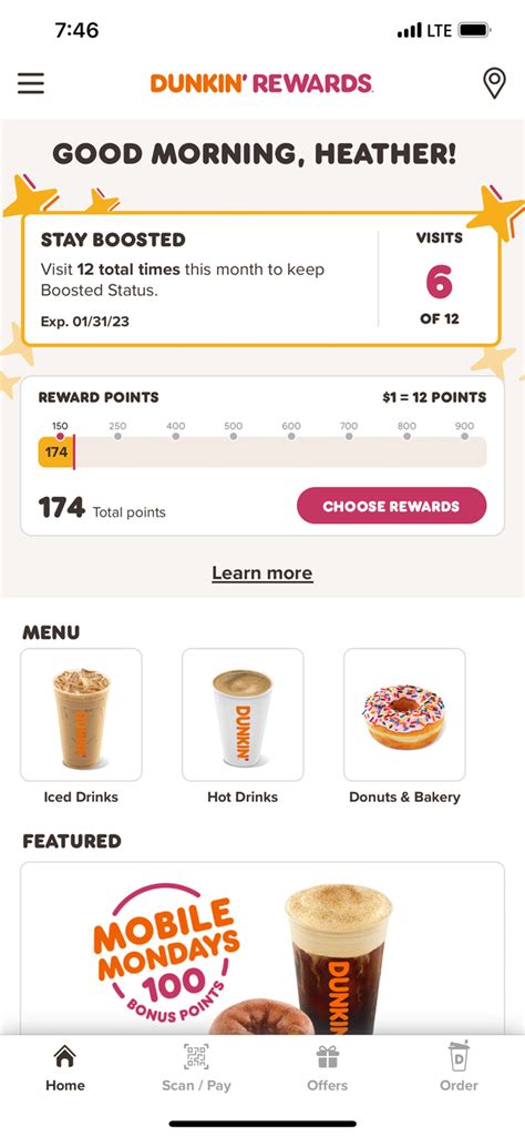 Is the dunkin app down. EARN FREE DUNKIN'. Experience the best of Dunkin’ Rewards in the app and earn points towards FREE food and drinks! LEARN MORE. LEARN MORE. PAY IN A SNAP. Whether you’re stopping in or ordering ahead, add a Dunkin’ Card to save time on your run. Setup auto-reload and never run out of funds! 