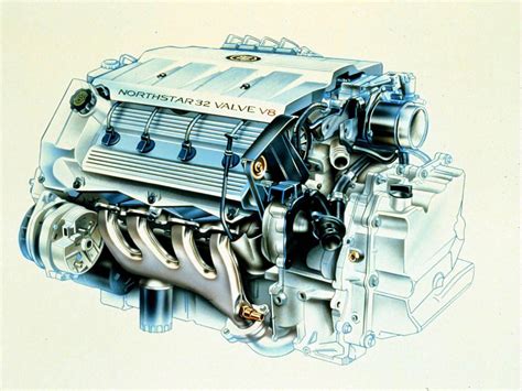 The Northstar engine is the first production GM V8 with overhead cams, and it won the Ward's 10 Best Engines three years in a row from 1995-1997. Some of the most common problems with the Northstar engine include blown head gaskets, rear main seal oil leaks, valve cover oil leaks, excessive oil consumption, carbon buildup, and water pump failure.. 