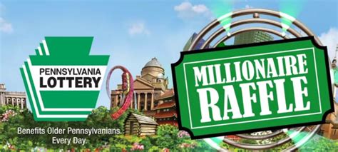 Dec 26, 2023 · The PA Lottery noted the following about this raffle: "Only 500,000 tickets are available for the New Year’s Millionaire Raffle drawing on January 6, which features 6,000 cash prizes totaling more than $5 million. Tickets cost $20 and will be available until 8 p.m. on the drawing date or until sold out.