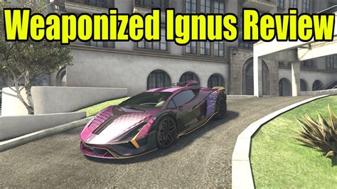 Pegassi Weaponized Ignus: $3,245,000: $4,500,000 ... which has previously featured a recently released GTA Online new car but at the time of writing is a Karin Everon worth a cool $1,475,000 from .... 
