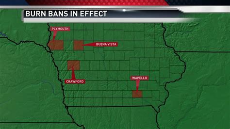 Is there a burn ban in scott county iowa. There are three types of burn bans. The first type of burn ban applies to burning yard debris, and it is described above. The second type is issued by the King County Fire Marshal's Office, usually in the summer months, when there is a high or extreme risk for wildfires. This type of burn ban is intended to protect life and property because ... 