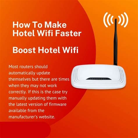 Is there a way to boost hotel wifi? : r/techsupport - reddit