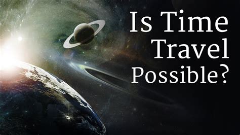 Is time travel possible. Black holes form natural time machines that allow travel to both the past and the future. But don’t expect to be heading back to visit the dinosaurs any time soon. At present, we don’t have ... 