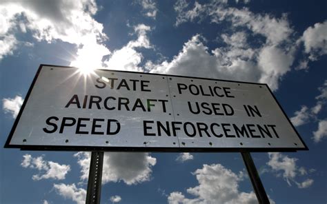 Is traffic speed really still enforced by aircraft in California?