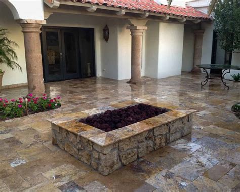 Is travertine low maintenance