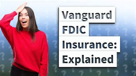 Is vanguard fdic insured. Things To Know About Is vanguard fdic insured. 