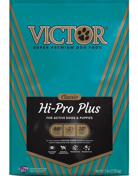 Is victor dog food good. Victor Classic Hi-Pro Plus is a great food for dogs. It has all the nutrients that a dog needs and it is very affordable. I have been feeding my dog this food for about a year now and she is always healthy and happy. I would definitely recommend this food to anyone who is looking for a good, affordable option for their dog. 