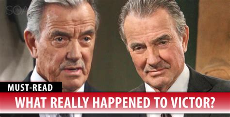 By Tanya Clark Last updated Oct 13, 2023. The Young and the Restless (Y&R) spoilers for Friday, October 13 tease that warring siblings Adam Newman (Mark Grossman) and Victoria Newman (Amelia Heinle) are on the same page in regard to their father Victor Newman (Eric Braeden). Hades must be freezing over for these two to be aligned for once, so ...