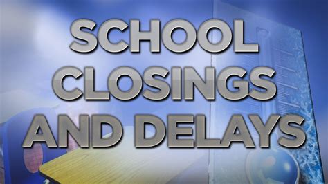 Closed- all schools are closed for students and teachers and all after school and evening activities are cancelled. Late Opening- all schools operate on a two-hour delay. Bus schedules and the opening of schools to students are delayed by two hours and breakfast is not served. Early Dismissal- all schools close early and all after school and .... 