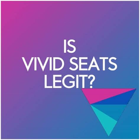 Is vivid seats legit reddit. Posted by u/TashaPilgrim - No votes and 8 comments 