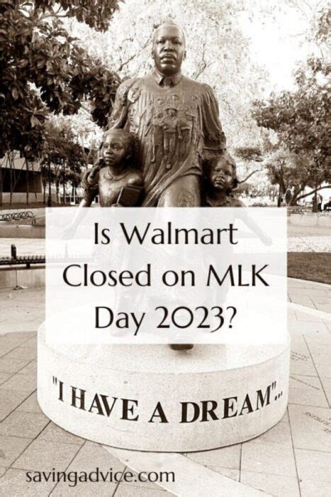 The birthday of Dr. Martin Luther King Jr. was recognized as a federal holiday in 1983. Today, Americans celebrate the life and legacy of the civil rights leader on the third Monday in January .... Is walmart closed on mlk day
