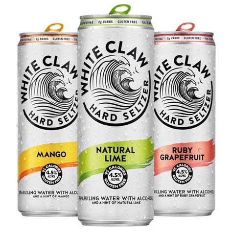 Is white claw alcohol. It’s the perfect introduction to the crisp, refreshing taste of White Claw® Hard Seltzer. Nutrition & Ingredients. Serving Size. 1 can (330ml) Amount per Serving. Calories. 95. Per. 100ml. 