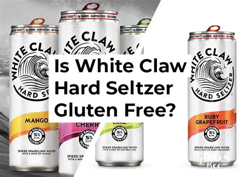 Is white claw gluten free. Uniquely Cold Wave Filtered ... no other. The Difference Is Clear ™. 100 CALORIES PER 12 FL. OZ. | 2G CARBS | GLUTEN FREE. 