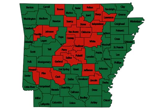 Five counties are under a burn ban right now: White, Hempstead, Miller, Lafayette, and Chicot. The southern half of the state is also under wildfire danger, …. 