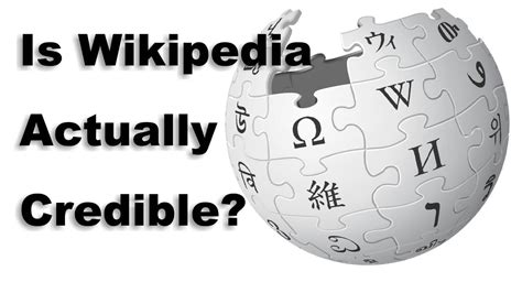 Is wikipedia credible. It is also vital to point out that Wikipedia does not consider itself credible. They state the following on their Wikipedia is not a reliable source page: “ ... 