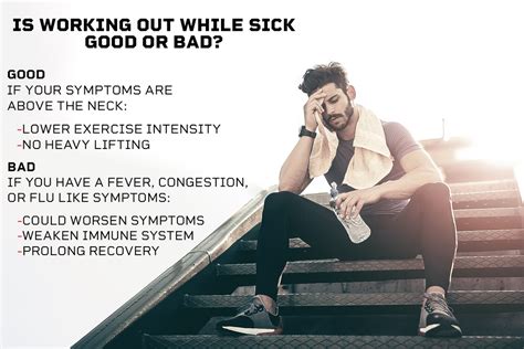 Is working out good when your sick