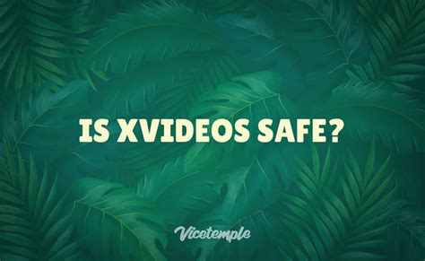 Is xvideos safe. 2. Defend Yourself Against Data Theft While Watching Porn. A more dramatic threat is data theft, which is unfortunately common in all industries. A data breach from an adult website might contain ... 