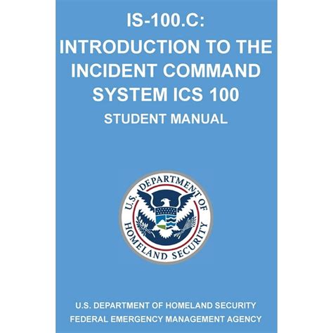 Is-0100.c an introduction to the incident command system ics 100. Familiarizing you with the Incident Command System (ICS) and the NIMS principles used to manage incidents. Preparing you to coordinate with response partners from all levels of government and the private sector. IS-100.c provides information on ICS which is part of the National Incident Management System (NIMS). 