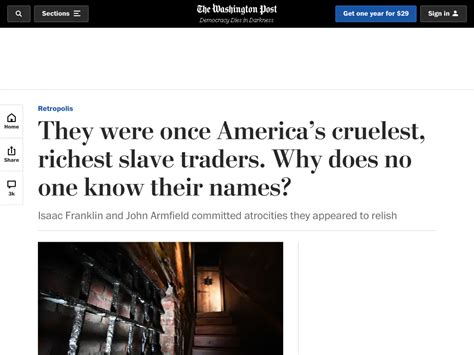 Isaac Franklin and John Armfield: America’s cruelest, richest slave ...