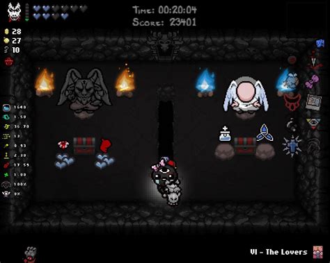 Dark Prince's Crown is an unlockable passive item added in The Binding of Isaac: Afterbirth †. When at exactly 1 Red Heart, some of Isaac's stats are increased. +0.75 tears. +2.0 fire rate. The bonus can break the soft tears cap. +1.5 range. +1 tear falling speed. +0.2 shot speed. The effect is lost any time Isaac gains or loses Red Hearts. The crown will glow red while active; if inactive .... Isaac devil room items