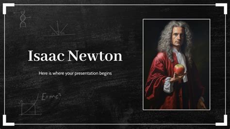 Isaac newton biography powerpoint presentation examples