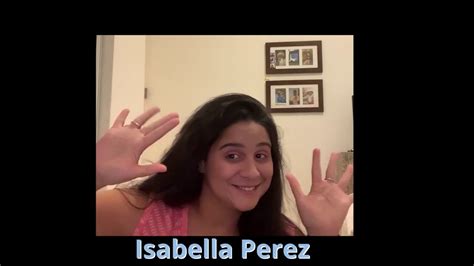Isabella Perez Instagram Baoding