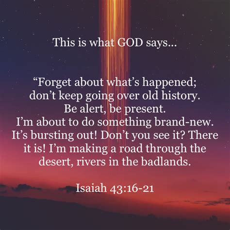 Isaiah 43:16-21 - BibleGateway