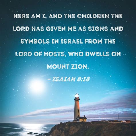 Isaiah and His Children as Signs - Bible Hub