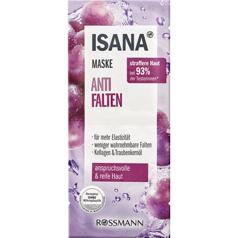 Isana Maske Anti Falten CheckCosmetic. 