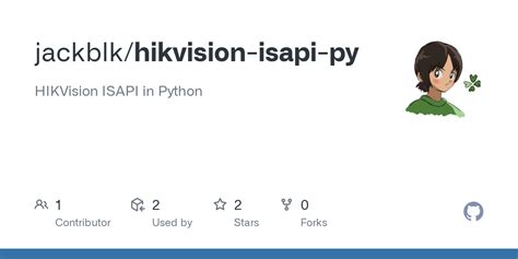 Isapi hikvision python. 1 - a Python package on PyPI hikvision_isapi_wrapper 是一个专...