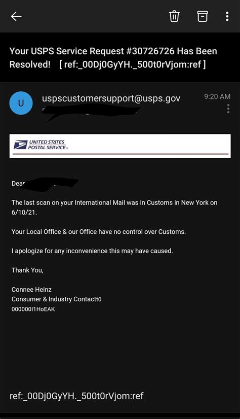 anyone ever have issues with the ISC New York? I've had a package stuck there since March 2021 and can't figure out how to get ahold of them to see what...
