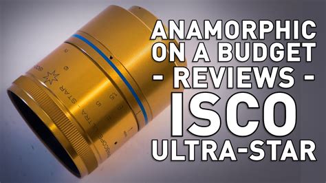 Isco optics ultra anamorphic lens manual. - F 1145 john deere manuale utente.
