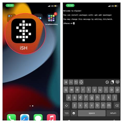 Ish commands iphone.  By running iSH and starting a web server with python 3 you can then...