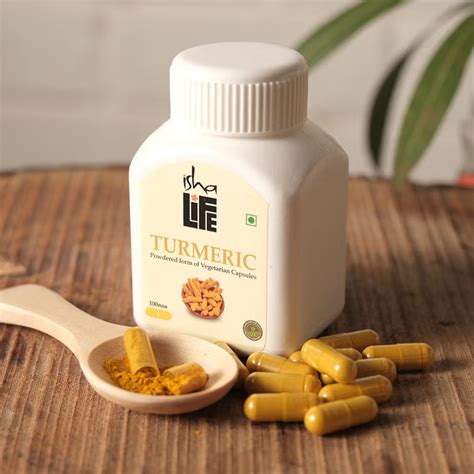 Isha Life Neem Turmeric Powder in Veg Capsules-Combo Pack …