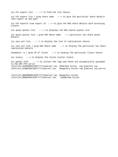Isilon failed disk.  Oct 14, 2012 · Here are some some useful Isilon commands...