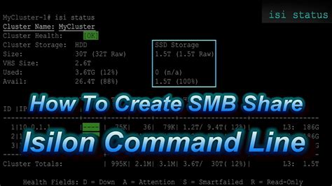 Isilon smb 1. Use the command below postupgrade to reenable support of SMBv1.  I have...