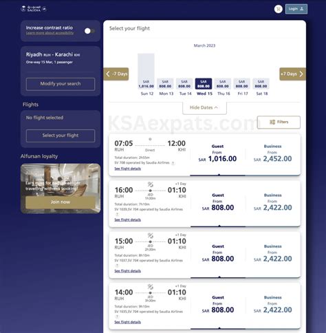 Islamabad to Riyadh Saudi Arabian Airlines Booking - Rehlat