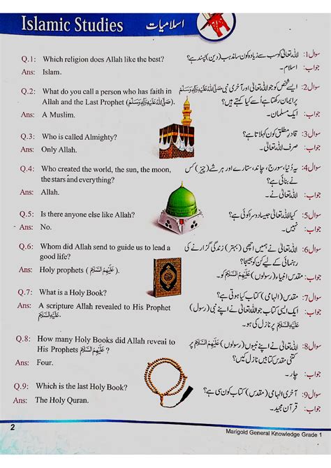 Islamic General Knowledge With Answers