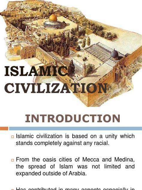 Islamic civilization pdf