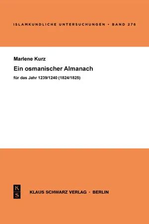 Islamkundliche untersuchungen, band 276: ein osmanischer almanach für das jahr 1239/1240 (1824/1825). - Study guide for criminal justice nocti exam.djvu.